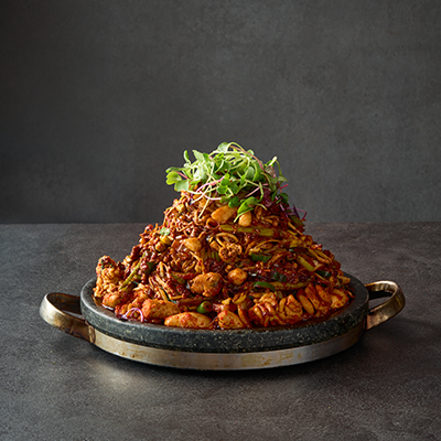 산더미돌판뽈찜
